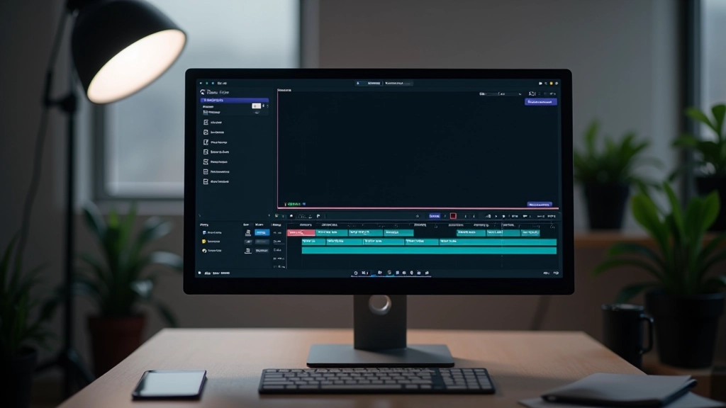 Schermo di computer che mostra timeline di animazione con keyframe evidenziati in rosso e blu
